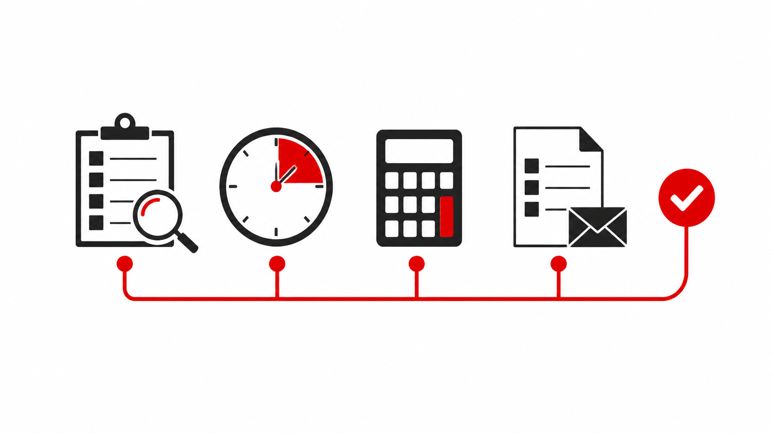 Diagrama de flujo del proceso de presupuestación de horas extra para la adaptación a VeriFactu. Identidad Beply obligatoria: fondo blanco, estructura carbón #1D1D1D y acción en ro…